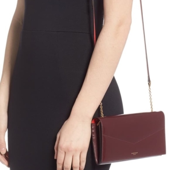 Givenchy envelope clutch / wallet on chain NWT - Picture 3 of 13
